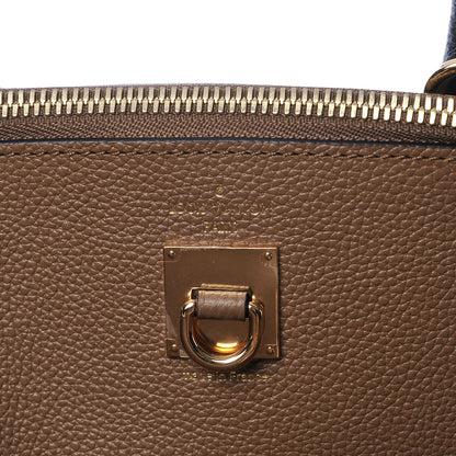Louis Vuitton Taurillon City Steamer MM Sesame Kombu Black 5 of 6