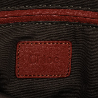 Chloe Calfskin Large Marcie Satchel Maple Leaf 6 of 7