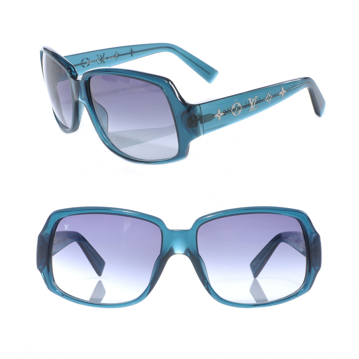 Louis Vuitton Acetate Obsession Carre Sunglasses 1 of 6