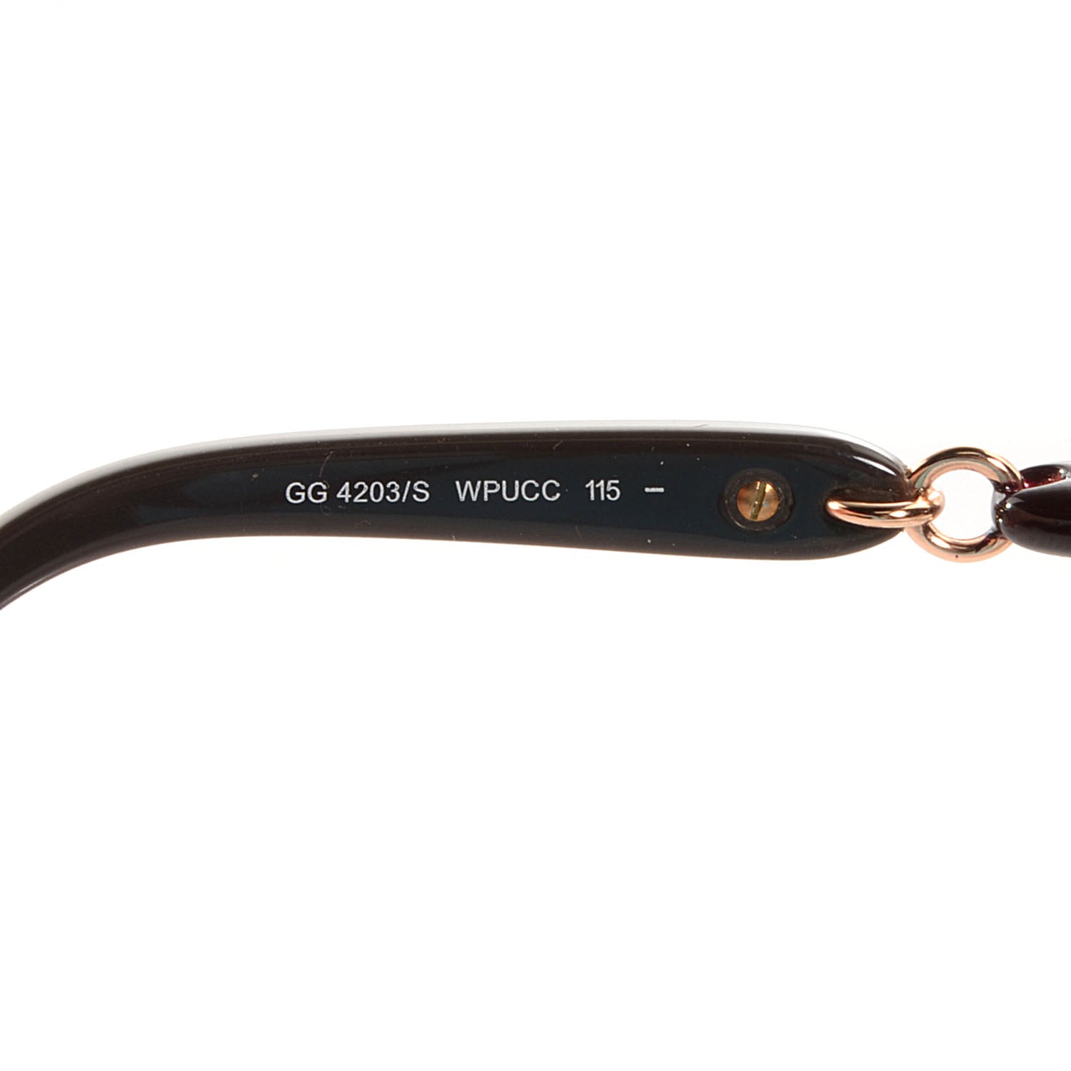 Gucci Aviator Sunglasses 4203/S Gold 3 of 4