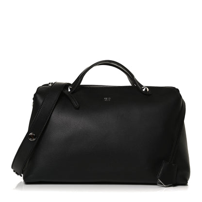 Fendi Vitello Dolce Marmol Large By The Way Boston Bag Black 1 of 17