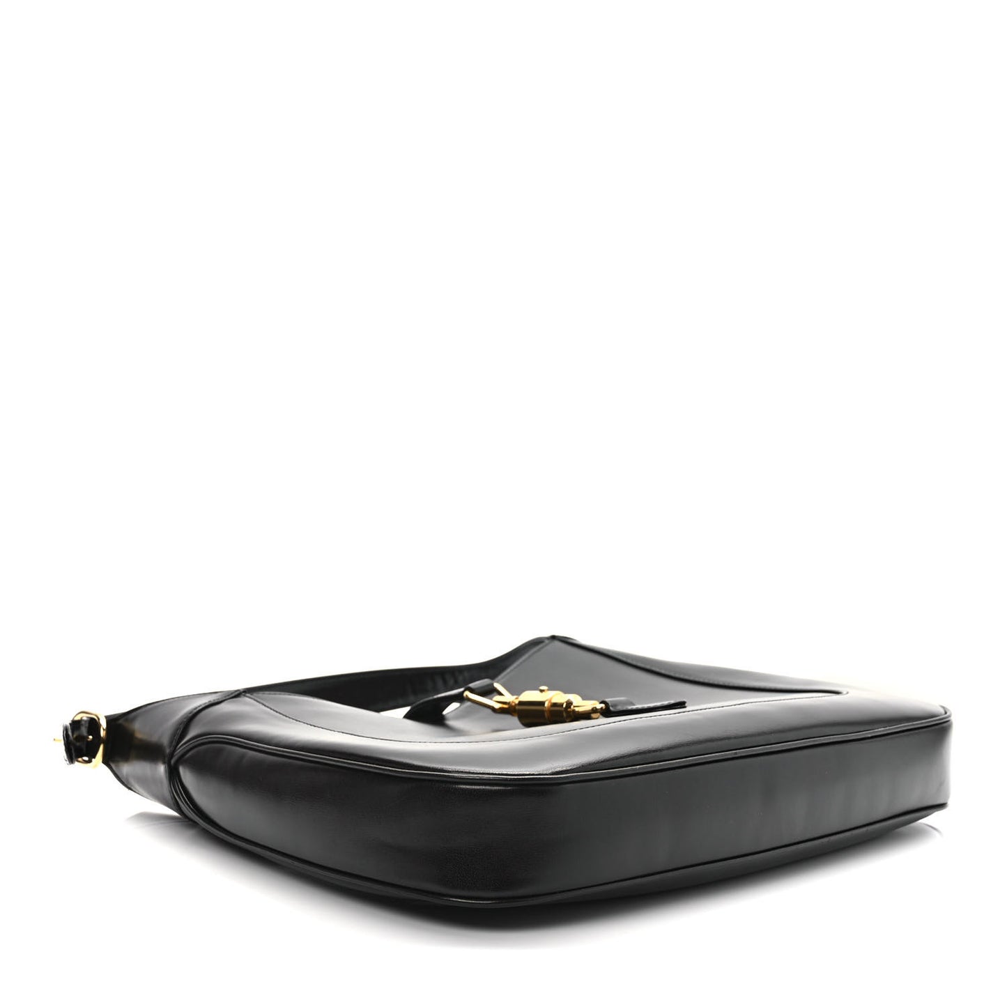 Boarded Dyana Lux Calfskin Medium Jackie 1961 Hobo Black
