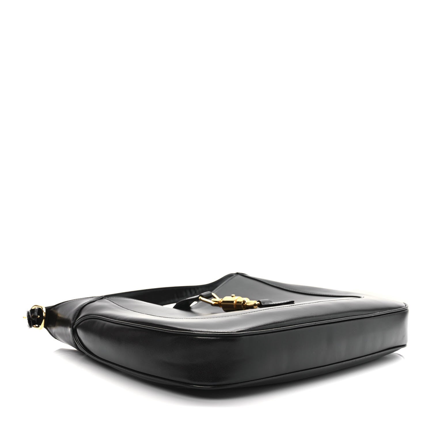 Gucci Boarded Dyana Lux Calfskin Medium Jackie 1961 Hobo Black 4 of 10