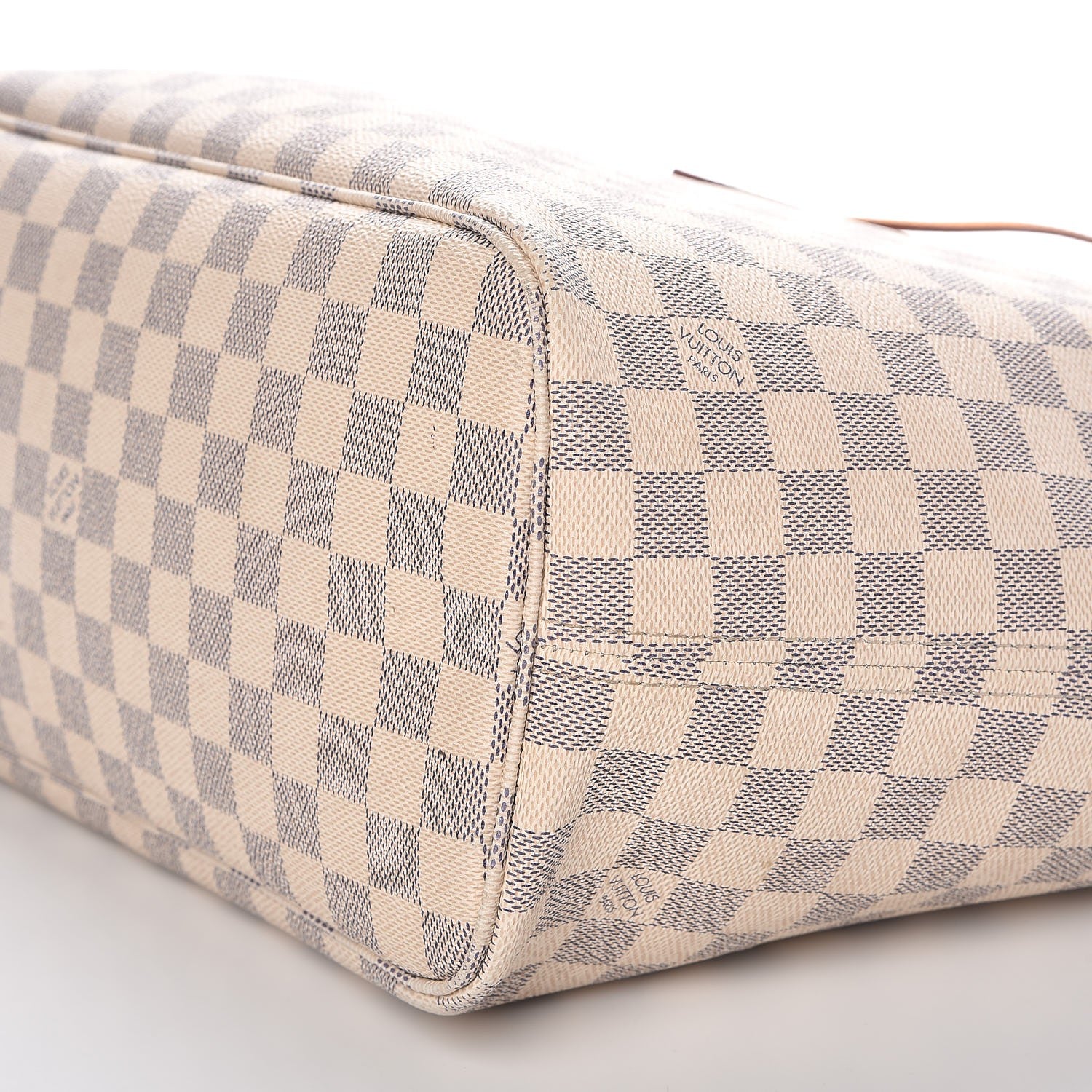 Louis Vuitton Damier Azur Neo Neverfull MM Rose Ballerine 11 of 20