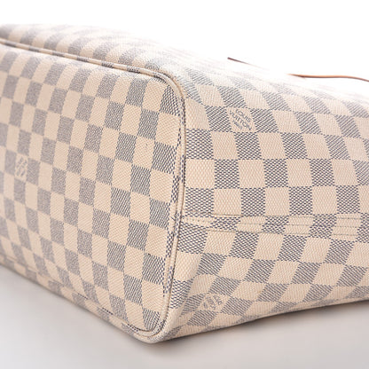 Louis Vuitton Damier Azur Neo Neverfull MM Rose Ballerine 11 of 20