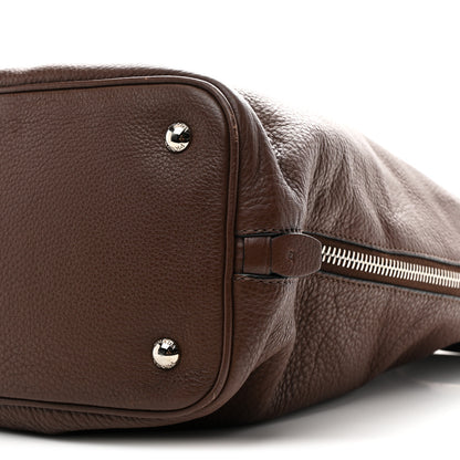 Prada Vitello Phenix Side Zip Shopping Tote Bruciato 10 of 11