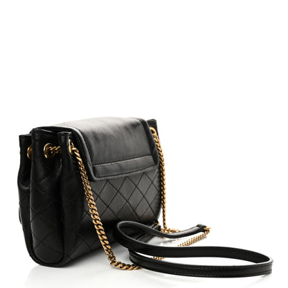 Saint Laurent Lambskin Quilted Monogram Mini Nolita Black 3 of 11