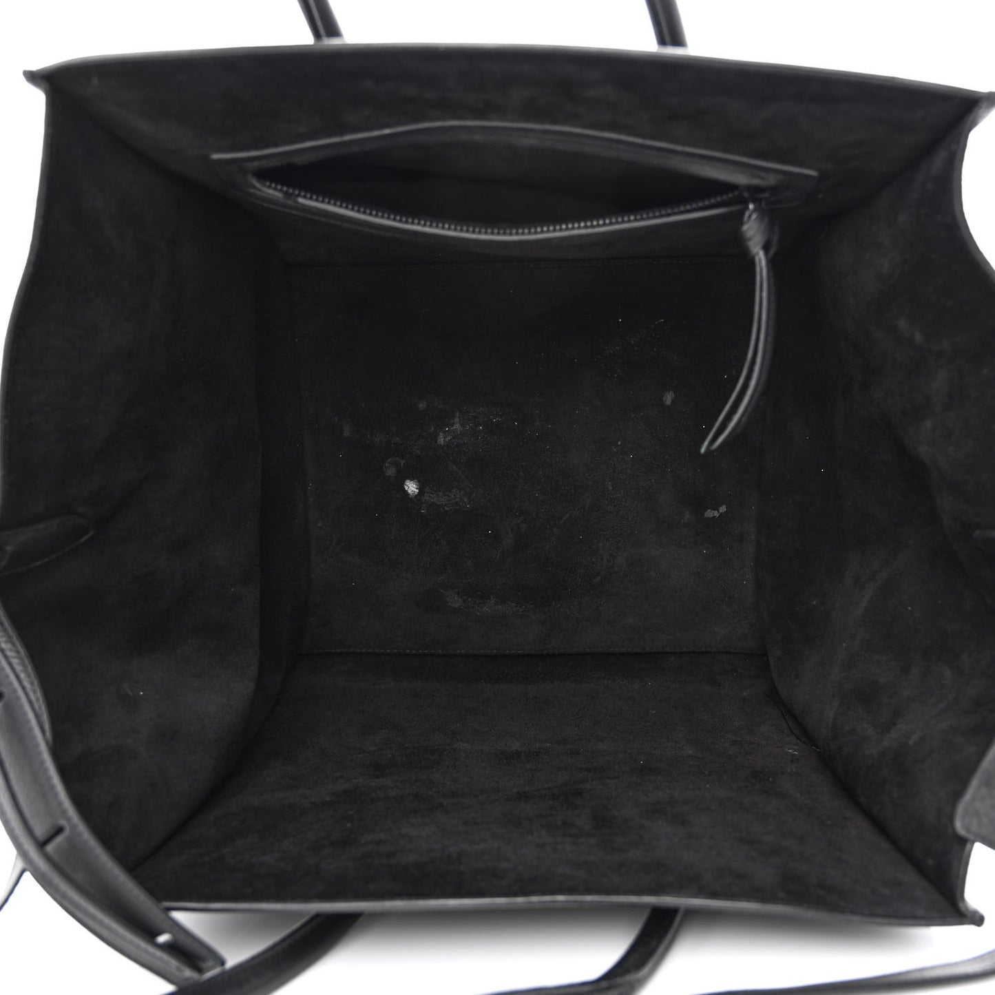 Smooth Calfskin Medium Phantom Luggage Black