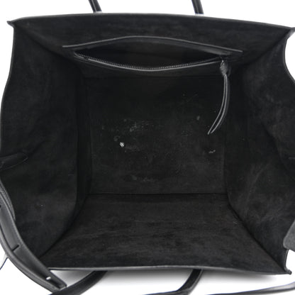 Celine Smooth Calfskin Medium Phantom Luggage Black 5 of 12