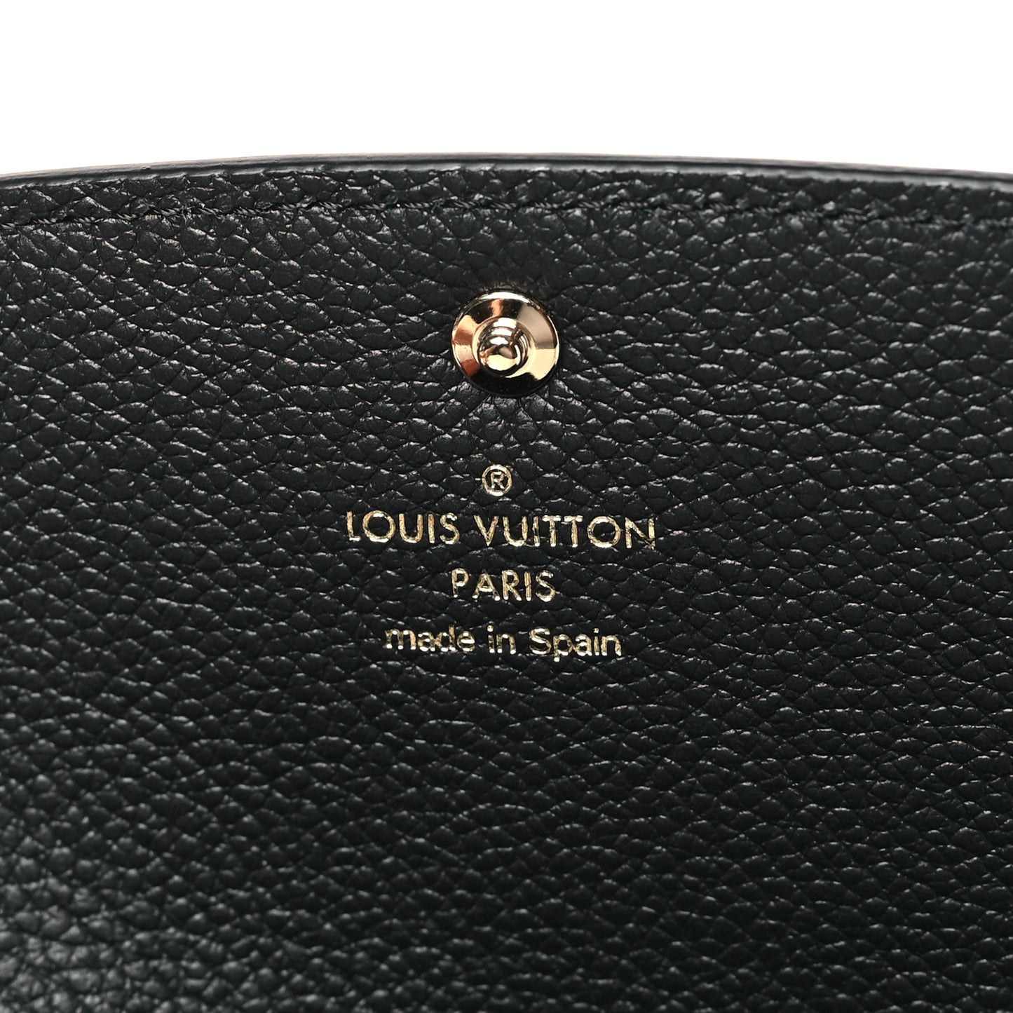 Empreinte Monogram Giant Emilie Wallet Black Beige