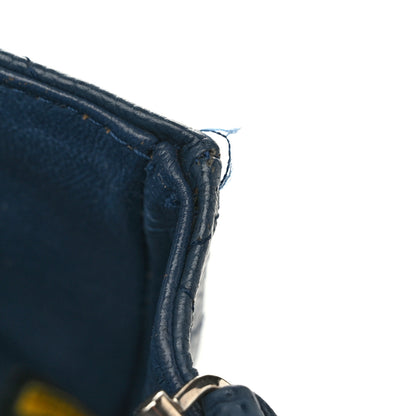 Chanel Caviar East West Flap Blue 8 of 13