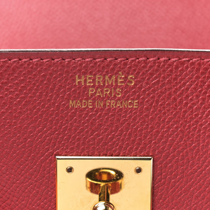 Hermes Epsom Birkin 35 Rouge Vif 7 of 11