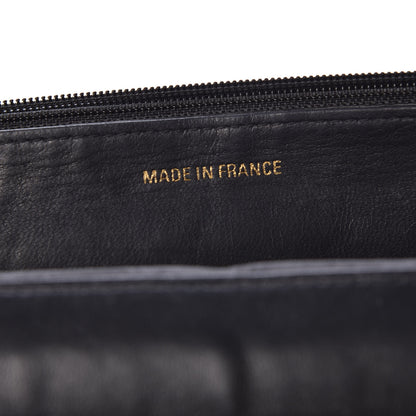 Chanel Caviar Timeless CC Wallet On Chain WOC Black 7 of 10