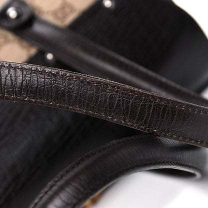 Gucci Monogram Bamboo Bullet Bag Dark Brown 11 of 11