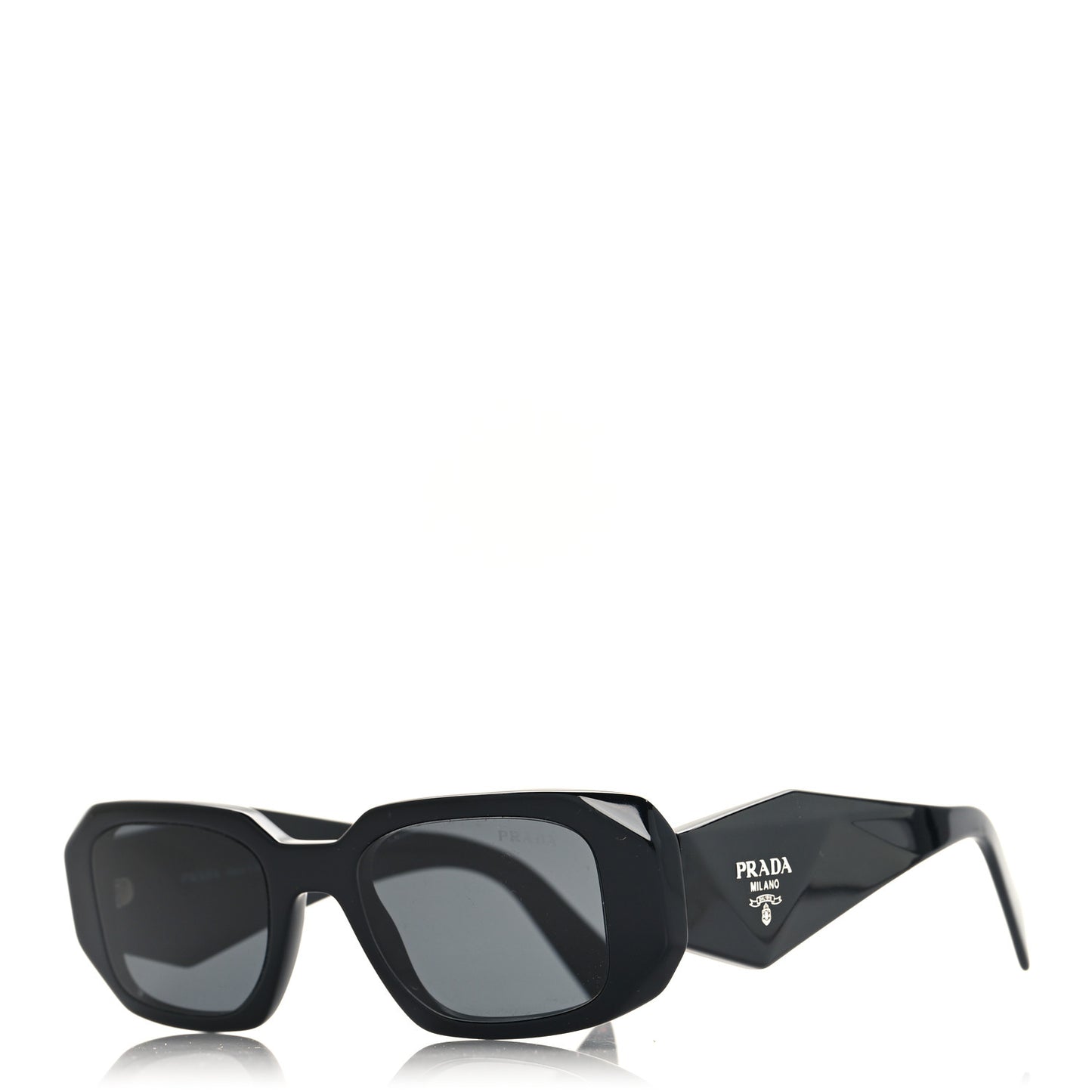 Acetate Symbole Sunglasses SPR 17W Black