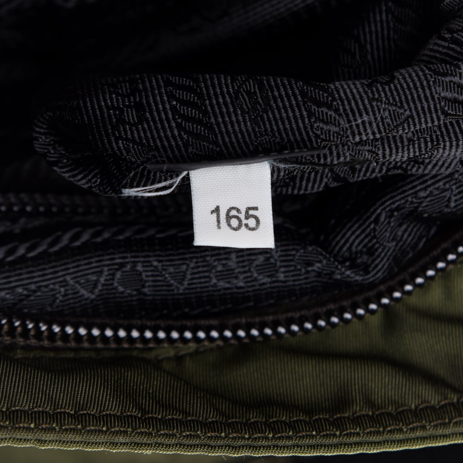 Prada Tessuto Nylon Flat Messenger Bag Militare 8 of 11