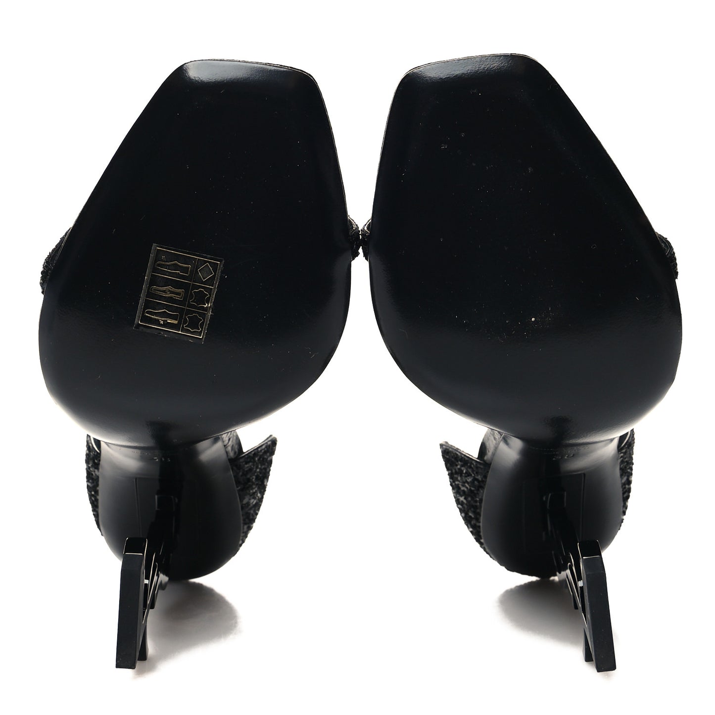 Glitter Opyum 85 Sandals 38 Black