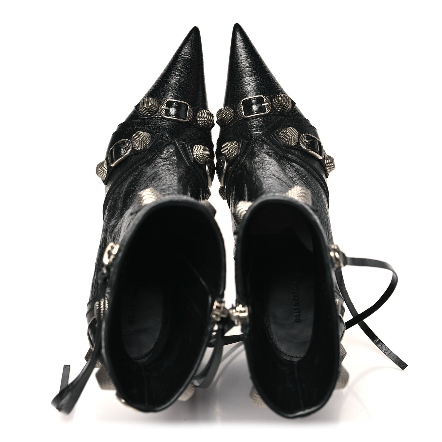 Agneau Arena Cagole 90mm Ankle Boots 39 Black