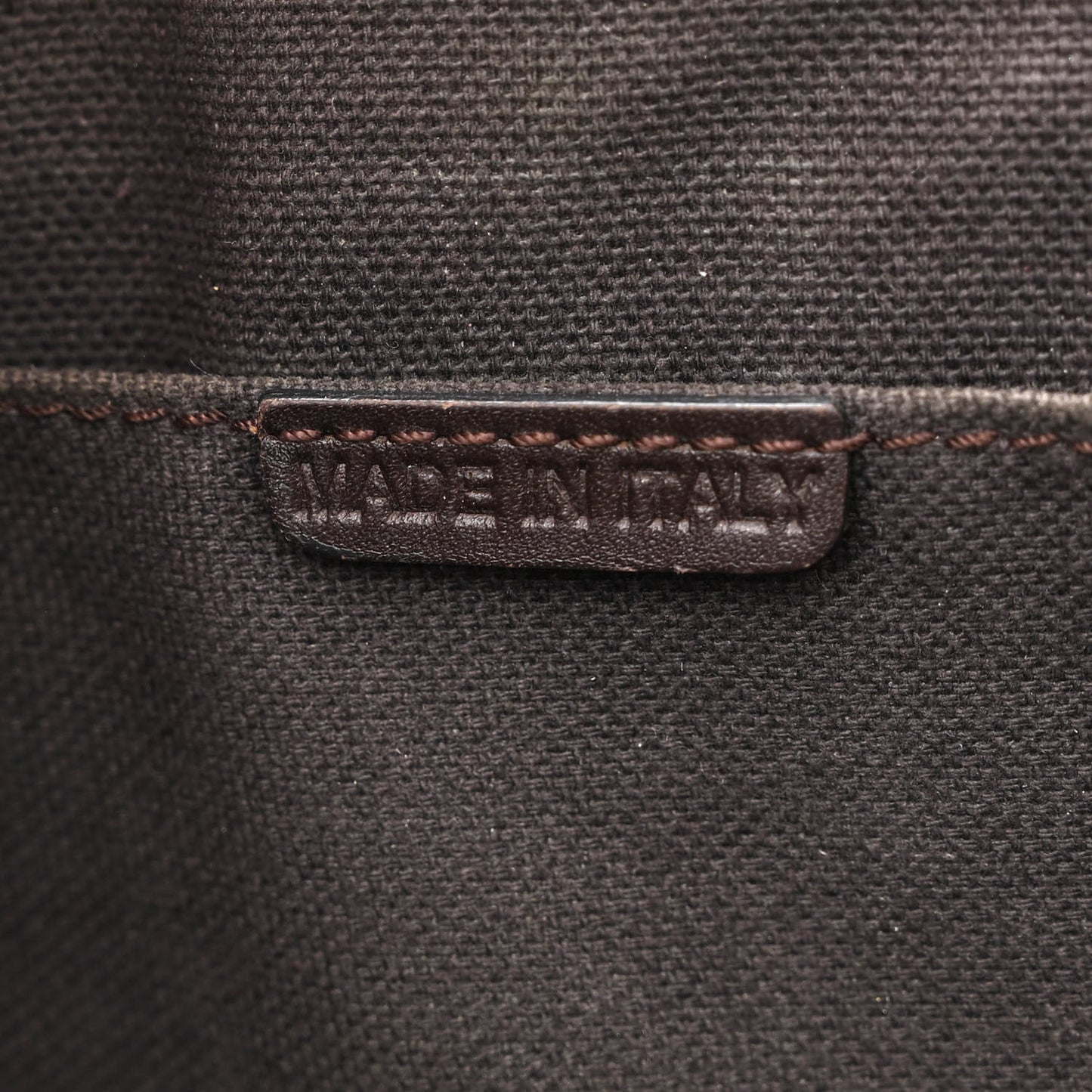 Haymarket Check Small Orchard Bowling Bag Chocolate