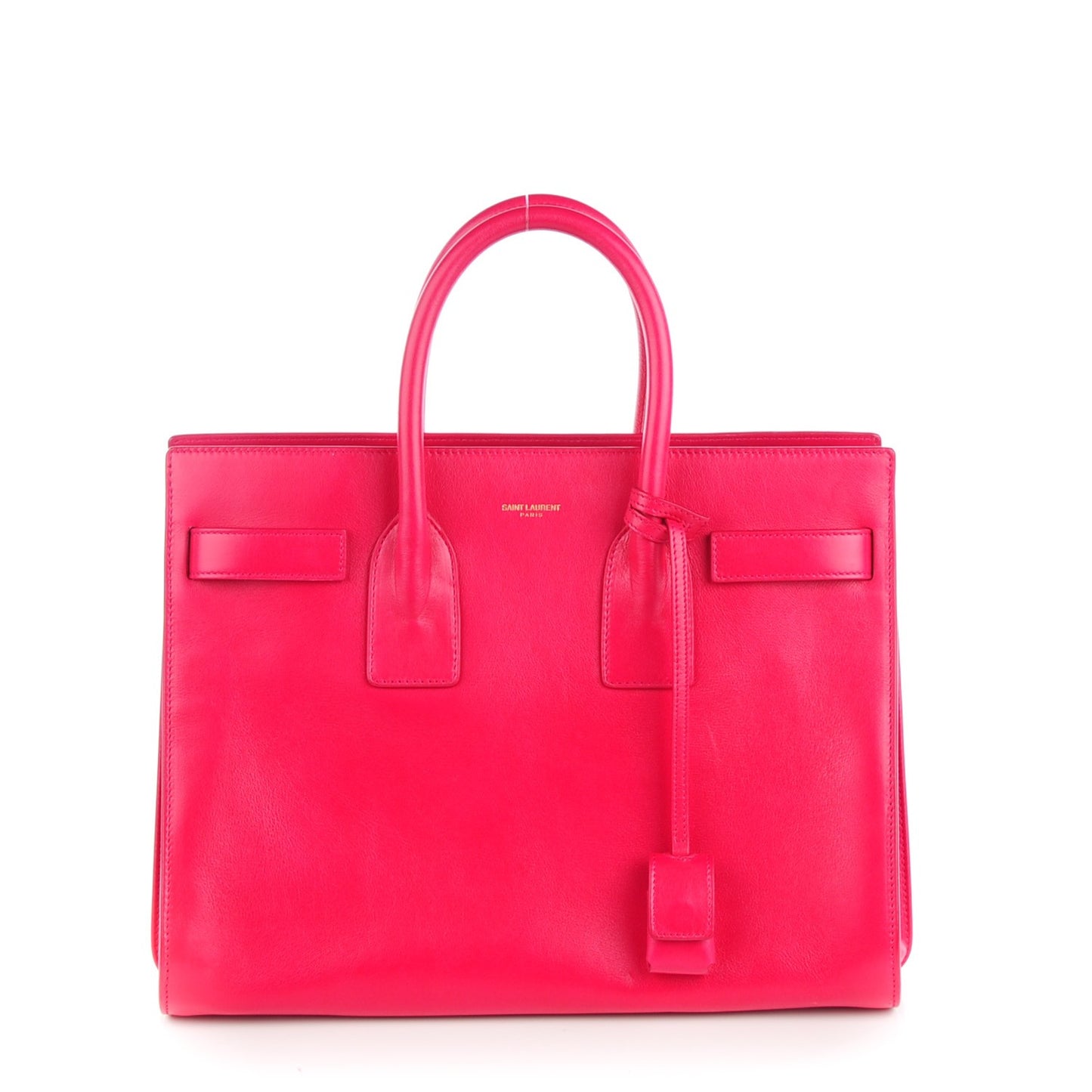 Calfskin Small Sac De Jour Lipstick Fuchsia