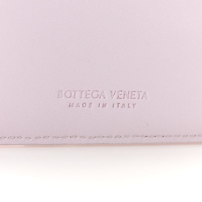 Bottega Veneta Calfskin Intrecciato Zip Card Holder Rosa 6 of 7