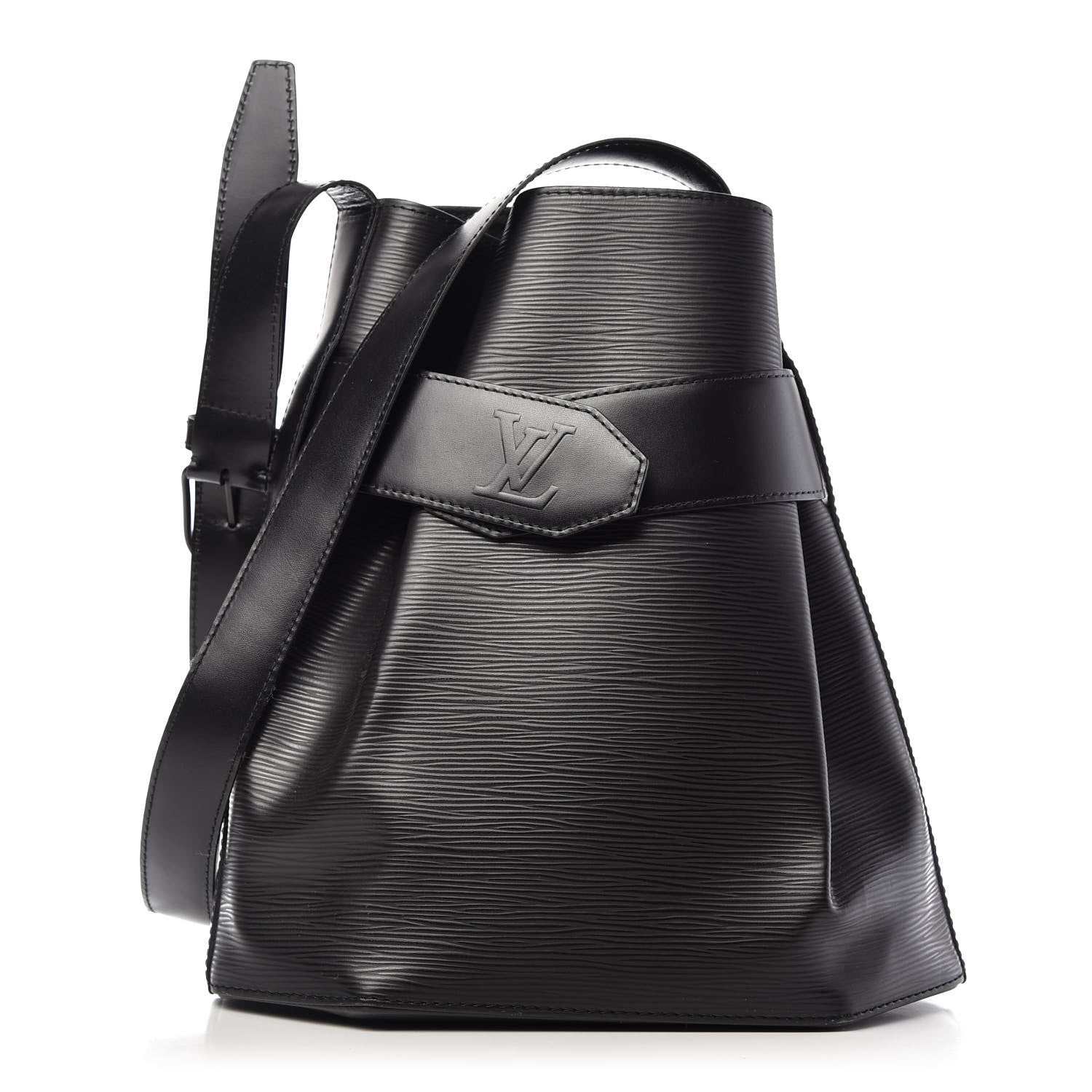 Louis Vuitton Epi Sac D'Epaule Black 1 of 9