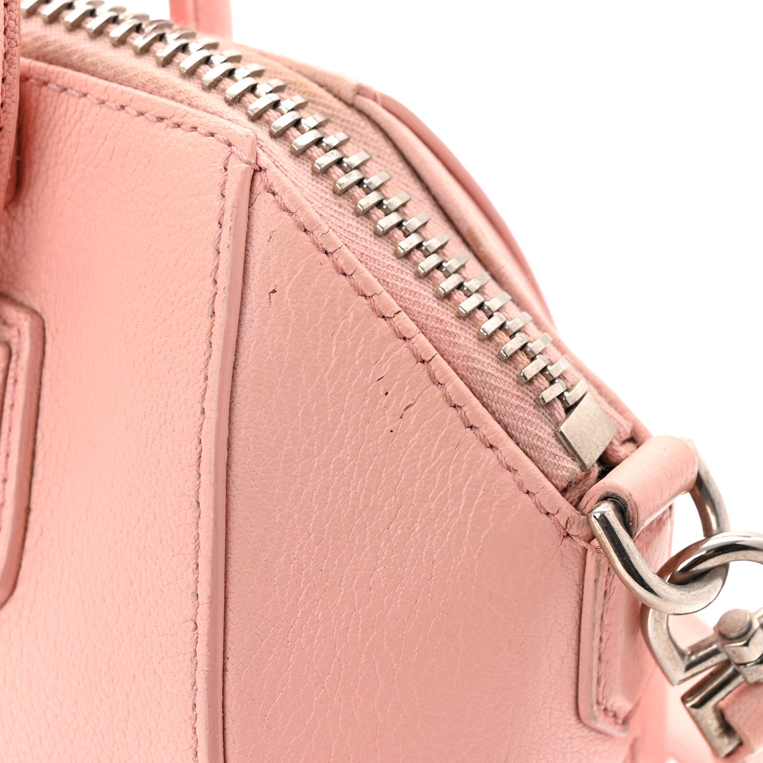 Givenchy Sugar Goatskin Mini Antigona Bright Pink 1853142