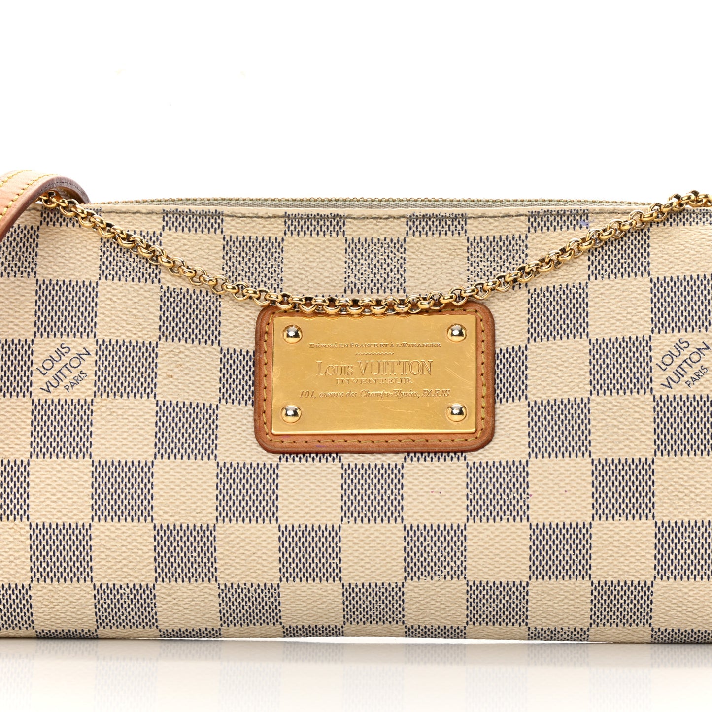 Damier Azur Eva Clutch