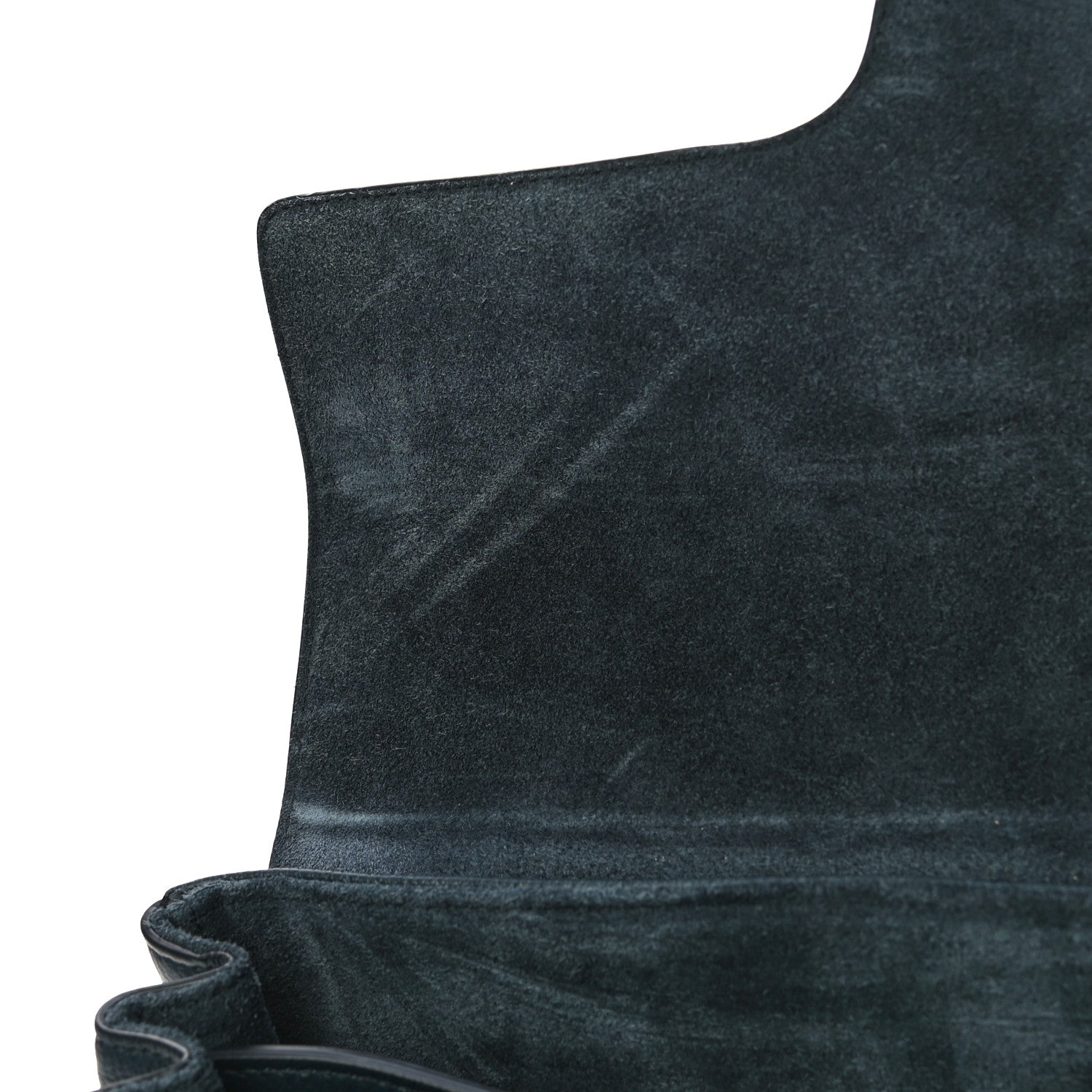 Celine Supple Grained Calfskin Medium Soft 16 Bag Navy Blue 10 of 10