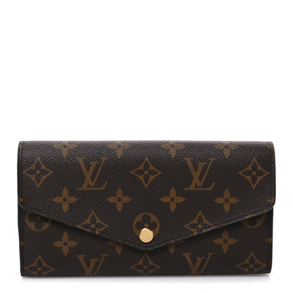 Louis Vuitton Monogram Sarah Wallet NM Coquelicot 1 of 6