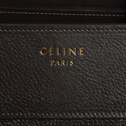 Celine Baby Calfskin Mini Luggage Anthracite 2 of 14