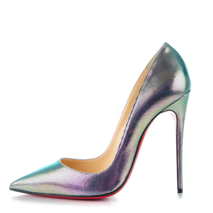 Christian Louboutin Tissu Scarabe So Kate 120 Pumps 37.5 Digitale 1 of 8