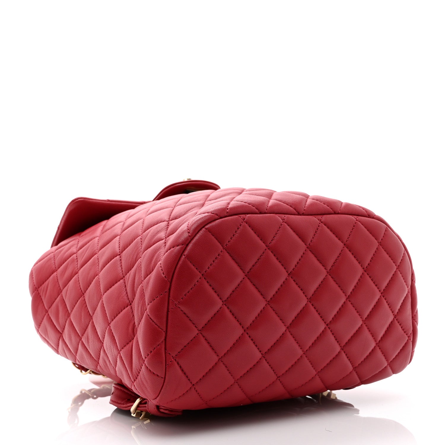 Chanel Lambskin Quilted Small Urban Spirit Backpack Dark Pink 4 of 10