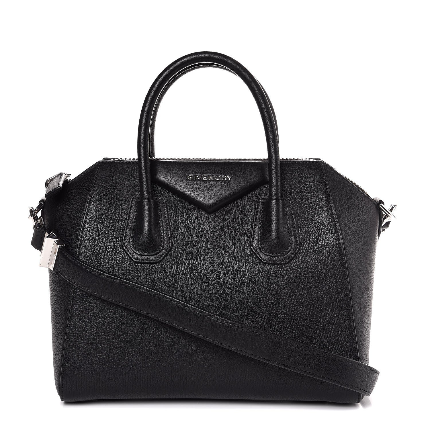 Givenchy Sugar Goatskin Small Antigona Black 1 of 8