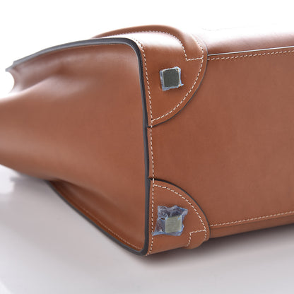 Celine Natural Calfskin Micro Luggage Tan 12 of 14