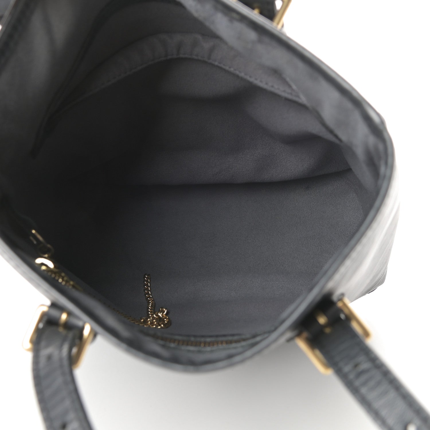 Louis Vuitton Epi Petit Bucket 23 Black 5 of 17