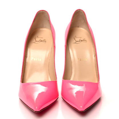 Christian Louboutin Patent So Kate 120 Pumps 37.5 Shocking Pink 2 of 8