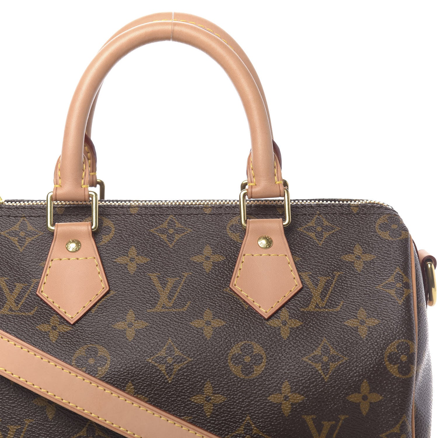 Louis Vuitton Monogram Speedy Bandouliere 25 8 of 10