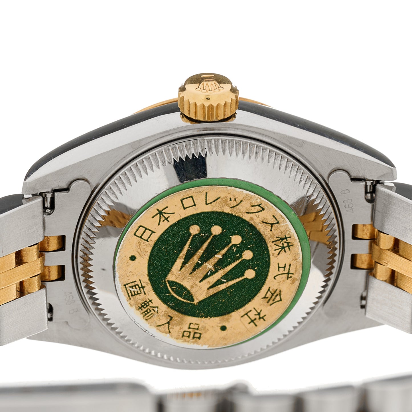 Stainless Steel 18K Yellow Gold 26mm Oyster Perpetual Datejust Watch Champagne 69173
