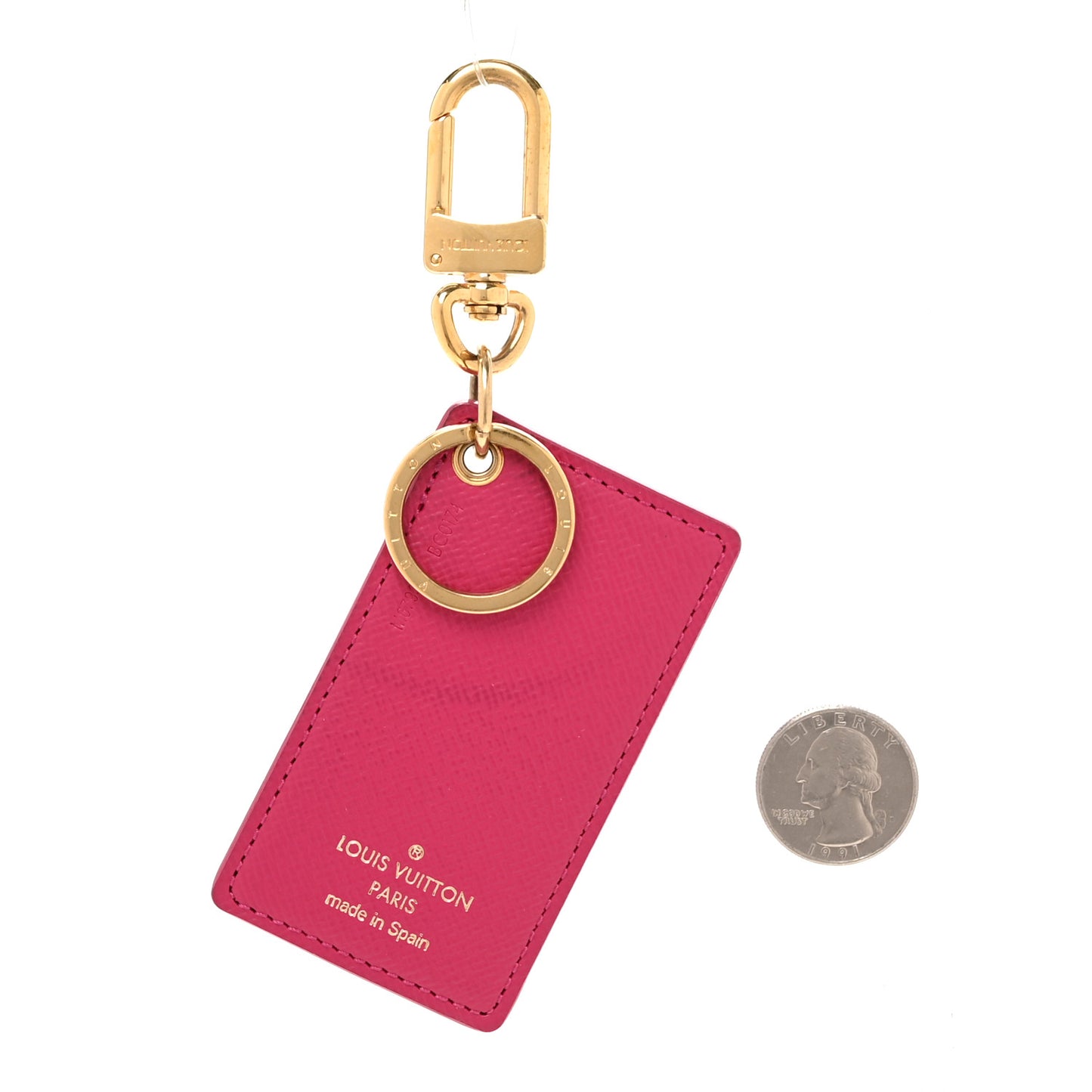 Damier Ebene Illustre Air Balloon Bag Charm Grenade