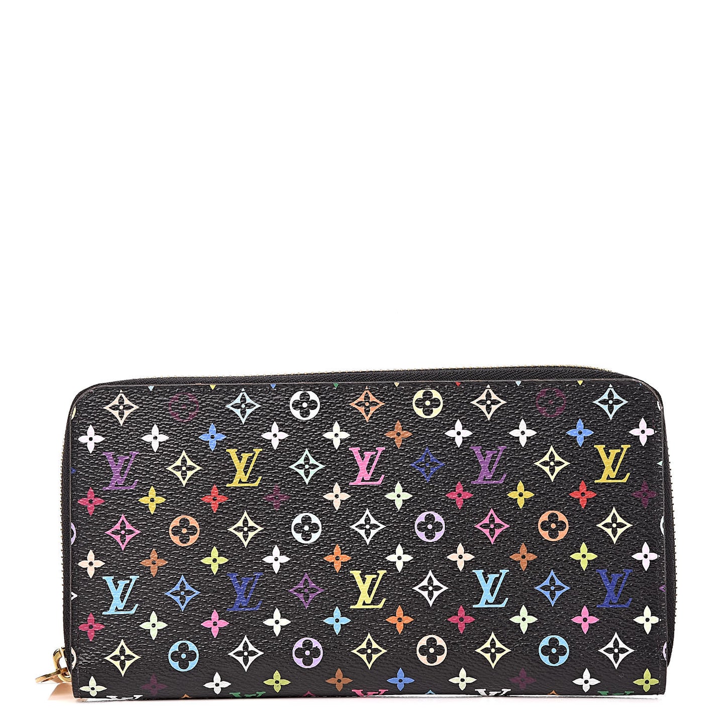 Monogram Multicolor Zippy Wallet Black Grenade