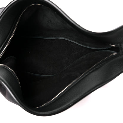 The Row Grained Calfskin Small Slouchy Banana Bag Black 5 of 10