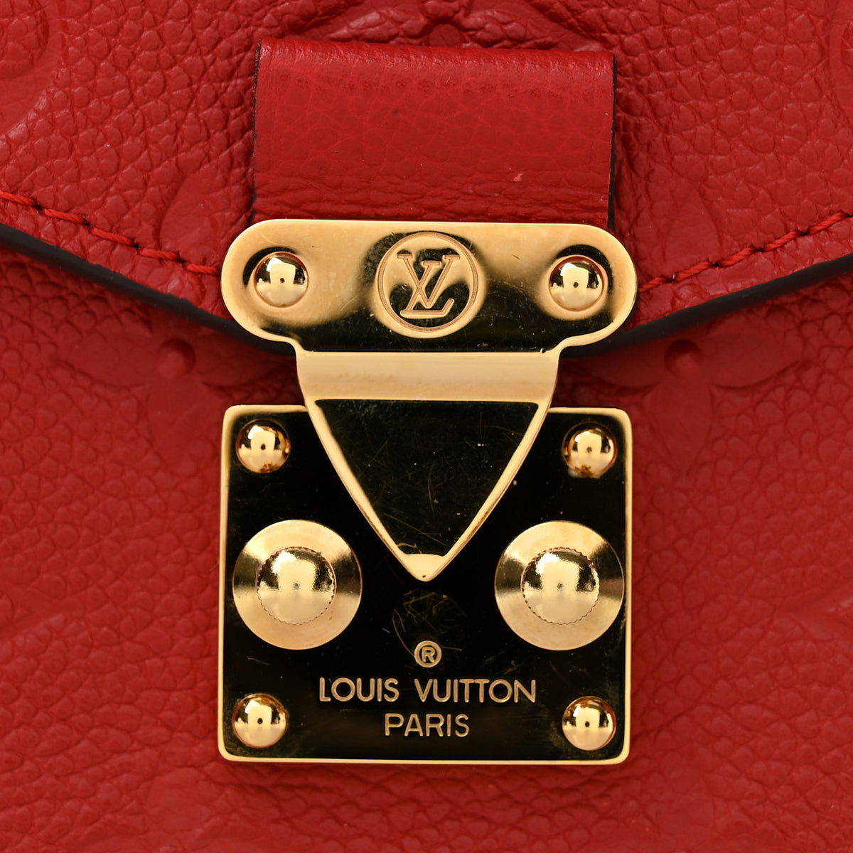 Louis Vuitton Empreinte Pochette Metis Scarlet 12 of 13