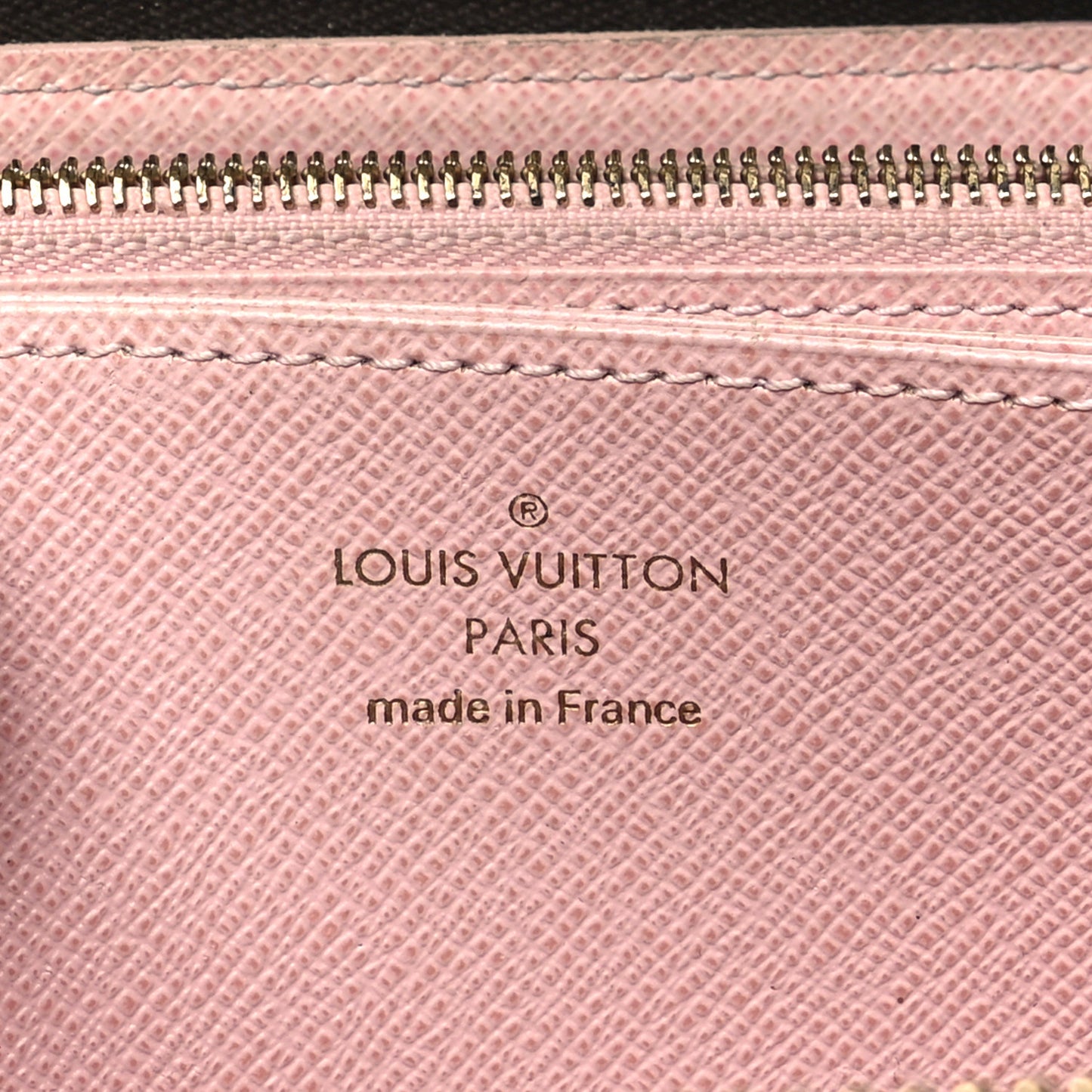 Monogram Zippy Wallet Rose Ballerine