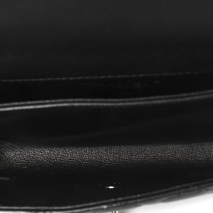 Chanel Lambskin Quilted Wood Mini Coco Handle Flap Black 5 of 12