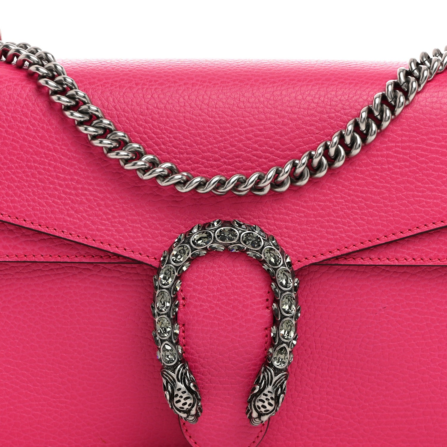 Gucci Dollar Calfskin Small Dionysus Shoulder Bag Box Pink 8 of 10