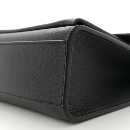 Louis Vuitton Soft Calfskin Mylockme Chain Bag BB Black 9 of 9