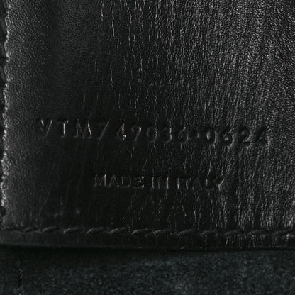Saint Laurent Smooth Shiny Calfskin Monogram Le 37 Small Bucket Bag Black 7 of 15