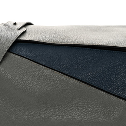 Loewe Calfskin Puzzle Bag XL Grey Blue 7 of 10