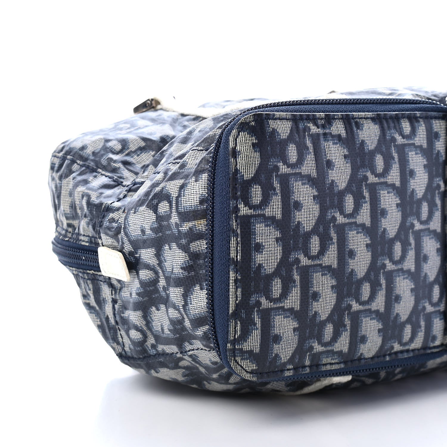 Christian Dior Monogram Tote Blue 8 of 15